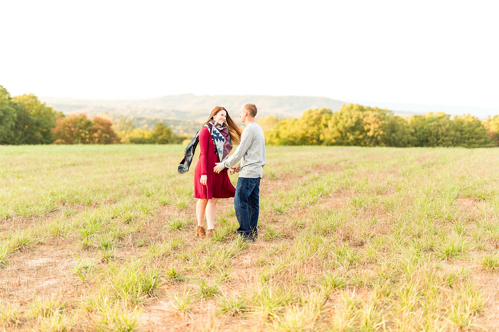 NC mountain Engagement session 25
