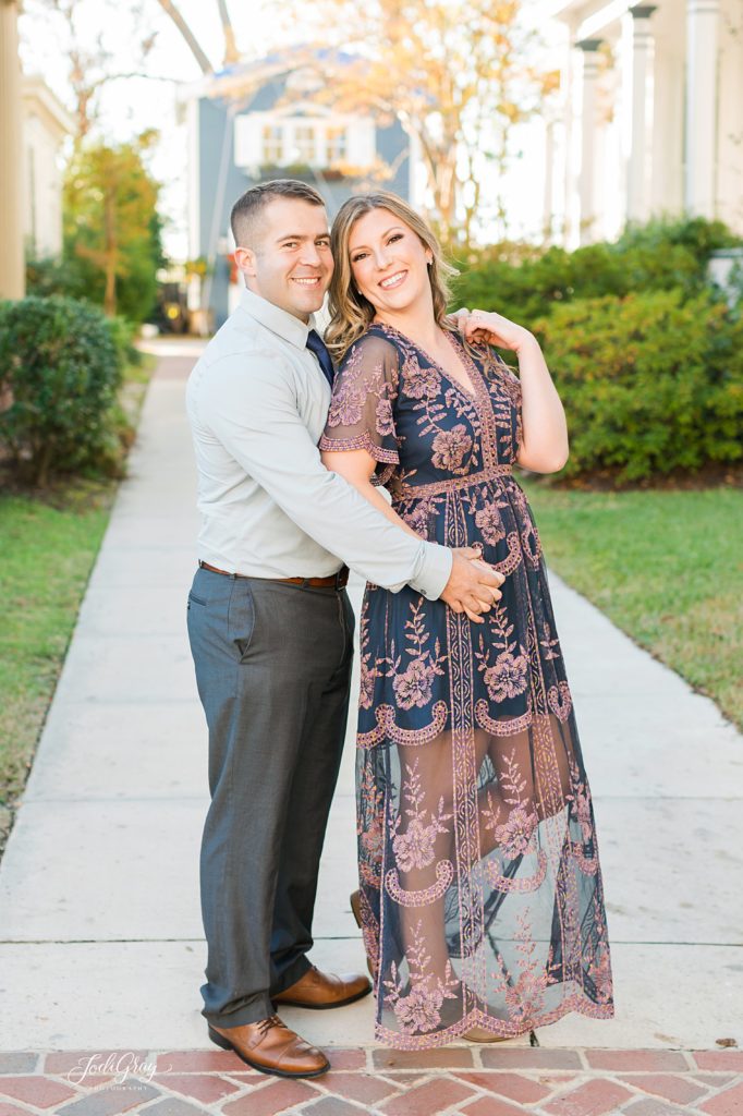 Altared State dress for engagement photos